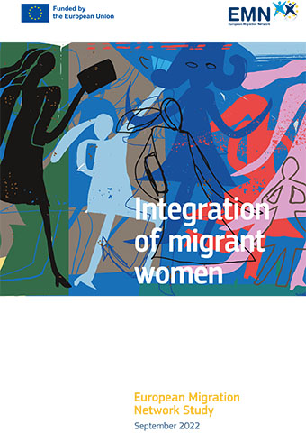 Cover EMN-Studie: Integration von Migrantinnen in der EU Cover EMN-Studie: Integration von Migrantinnen in der EU